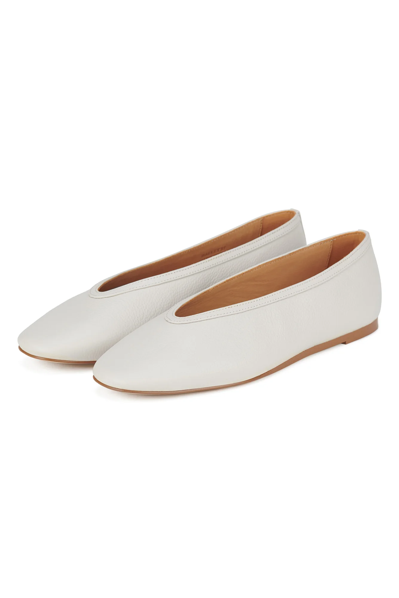 Anita Bone Leather Ballet Flat - Image 2