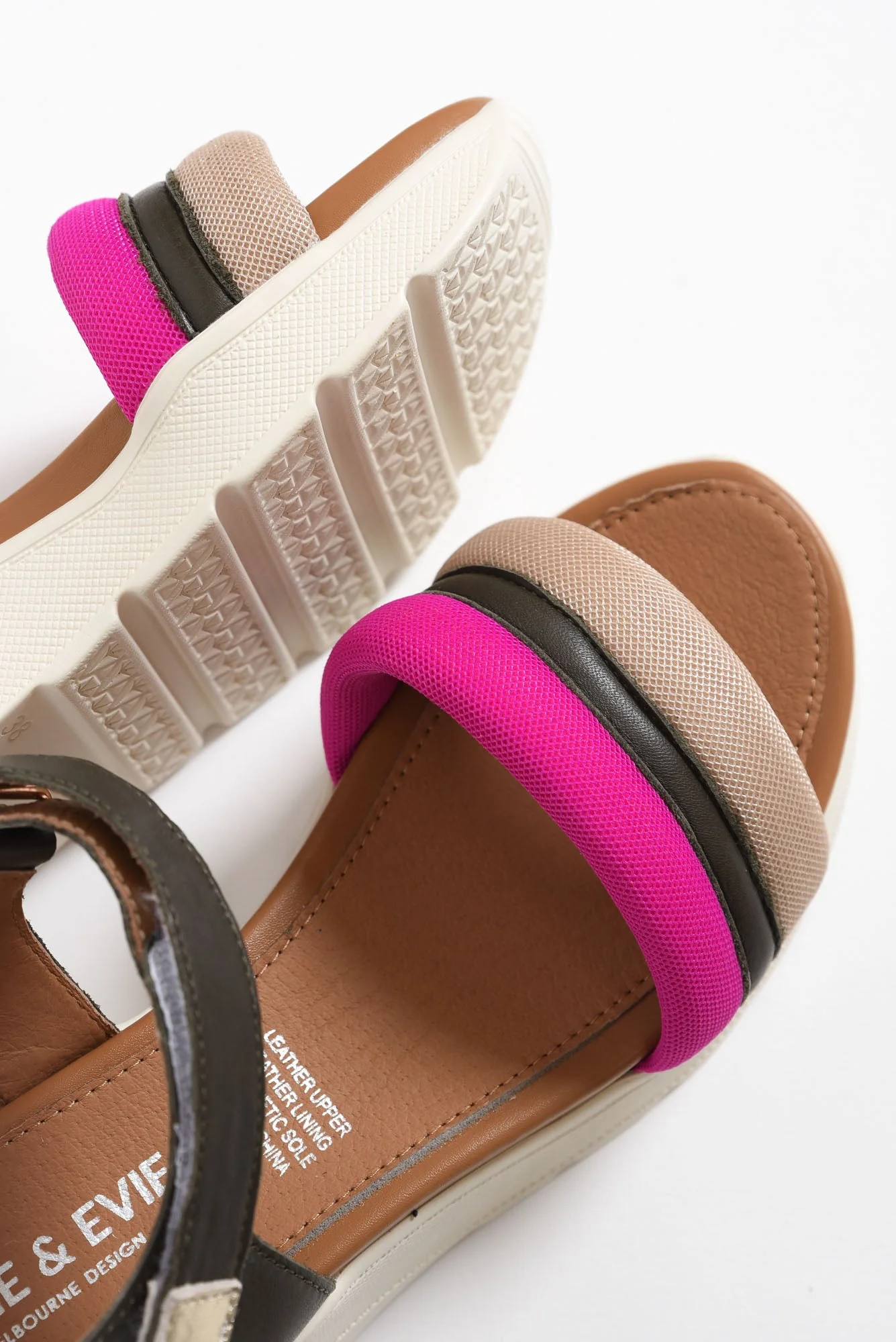 Batman Pink Mesh Velcro Sandal - Image 4