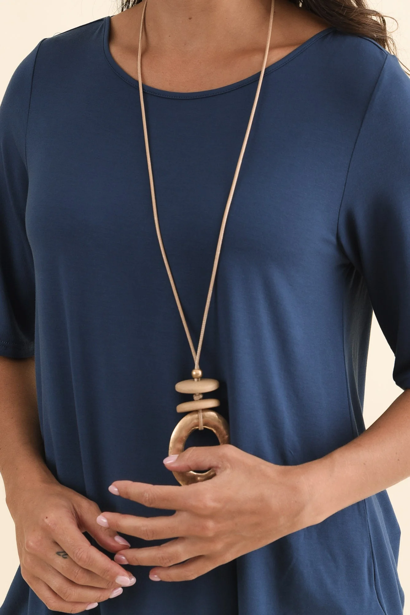 Buttery Blue Half Sleeve Top - Image 5