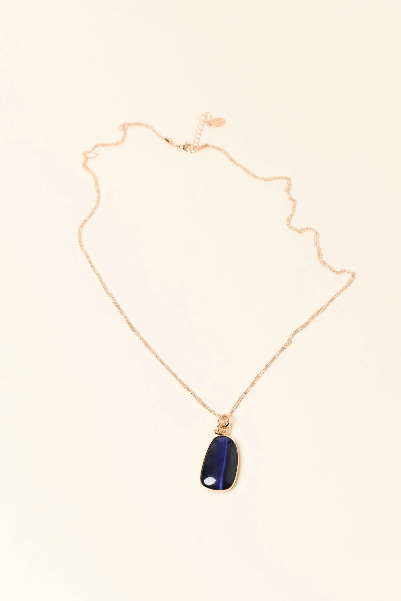 Fable Blue Pendant Necklace