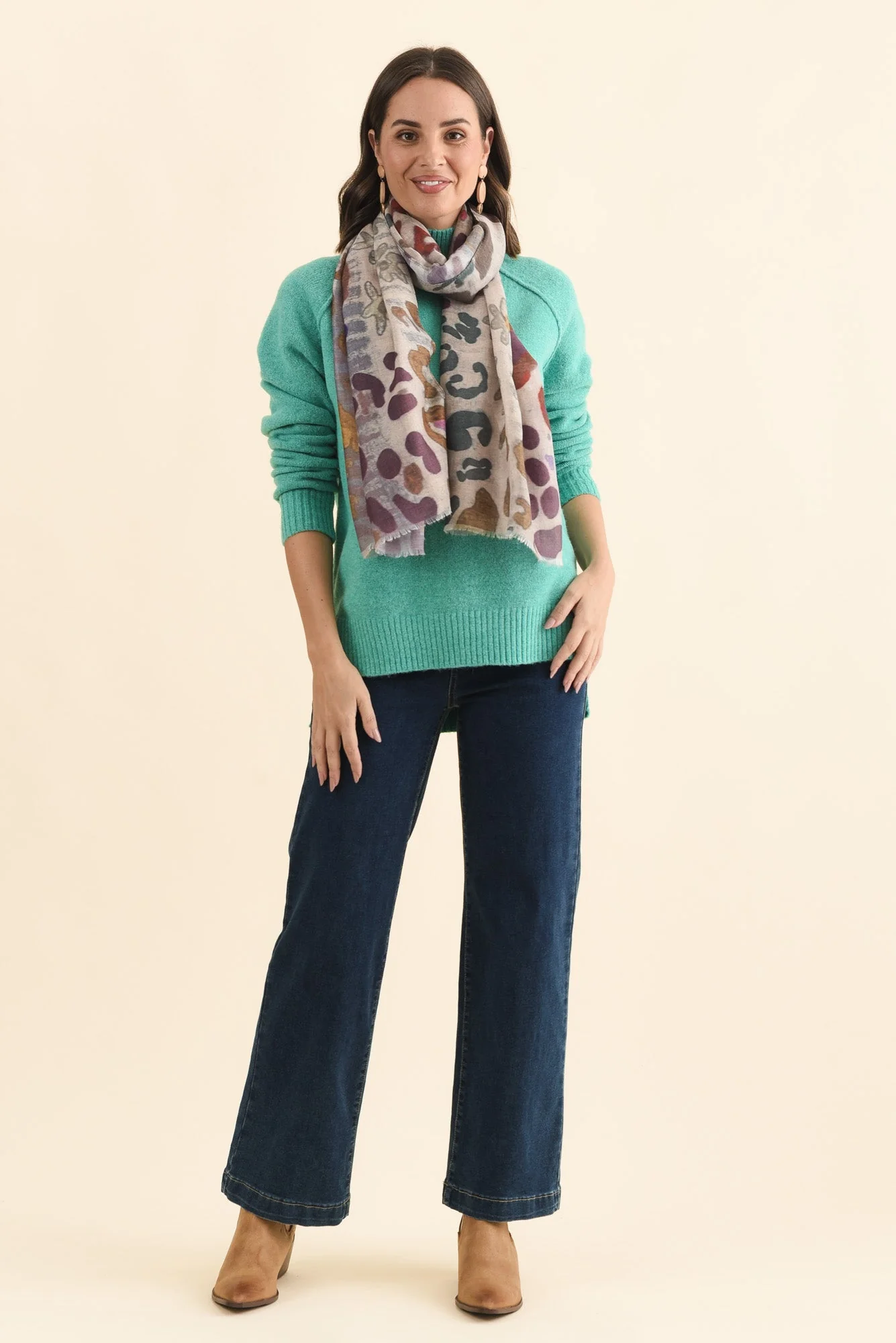 Finn Mint Knit Sweater - Image 2
