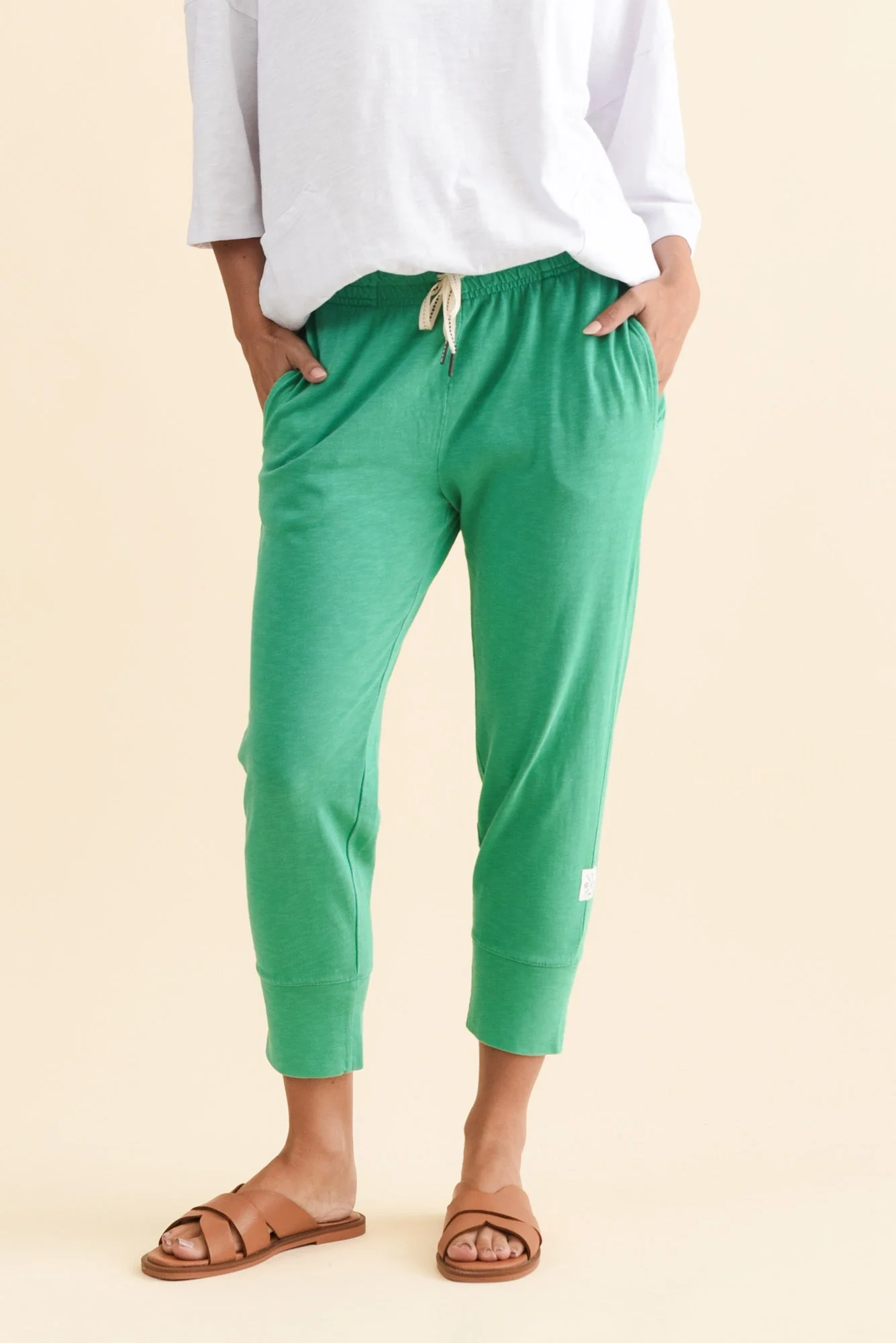 Fundamental Brunch Jade Cotton Sweatpants