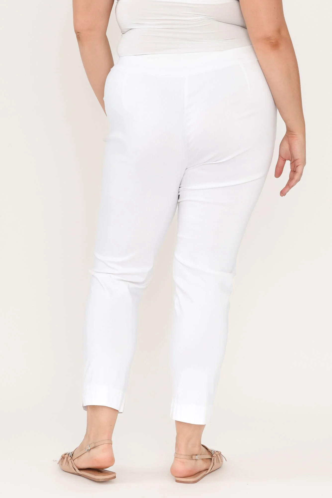 Harbour White Stretch Pants - Image 9