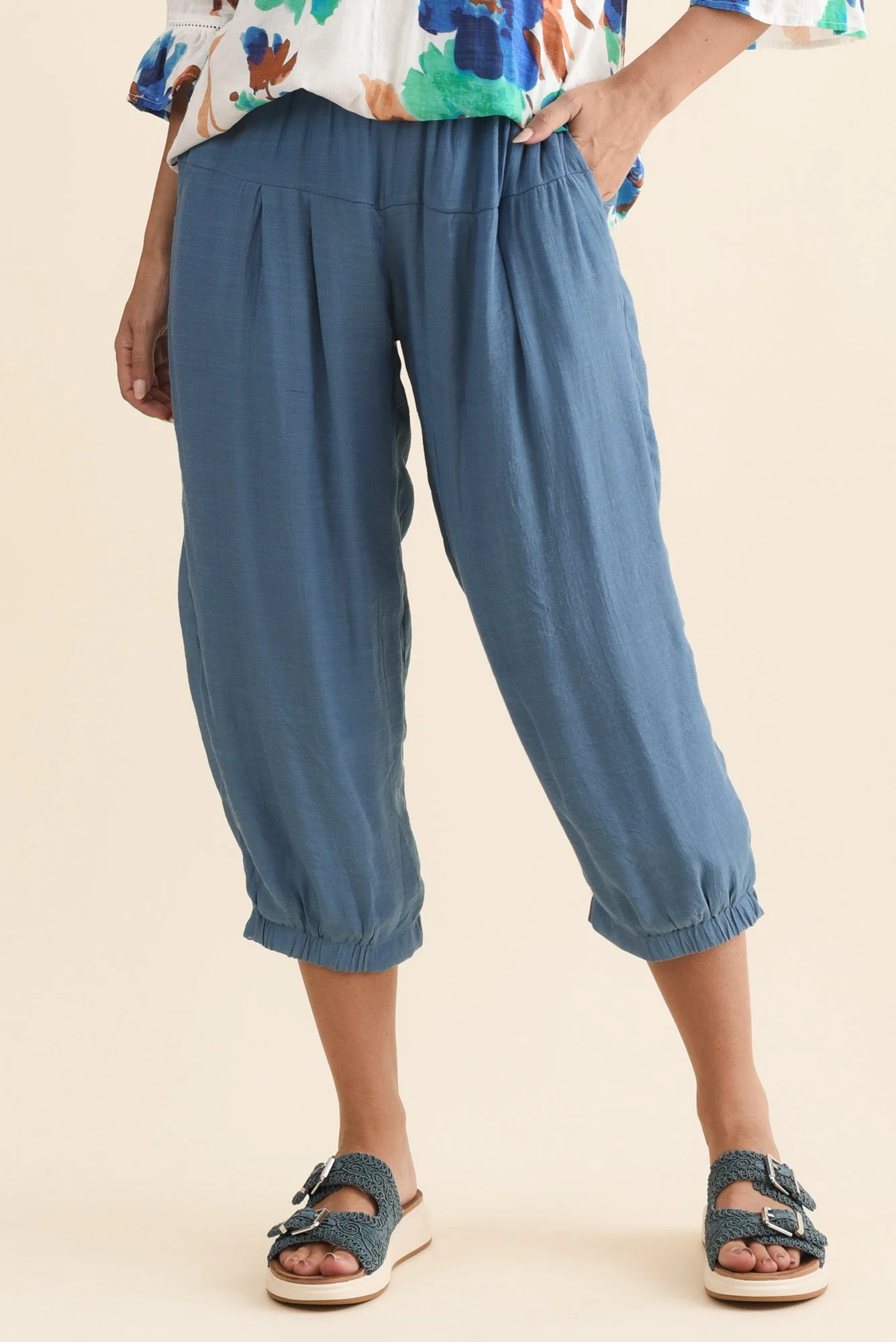 Harden Steel Cotton Blend Pants