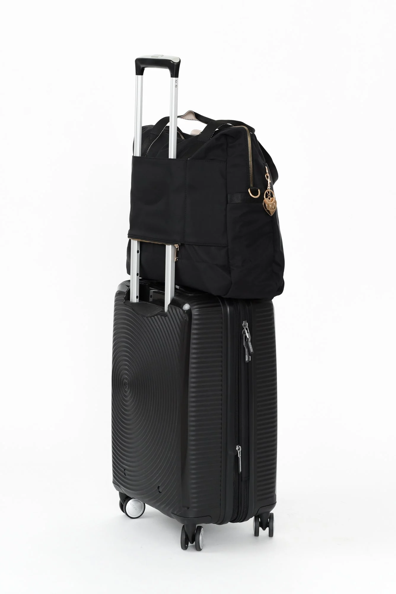 Jamie Black Travel Weekender Bag - Image 5