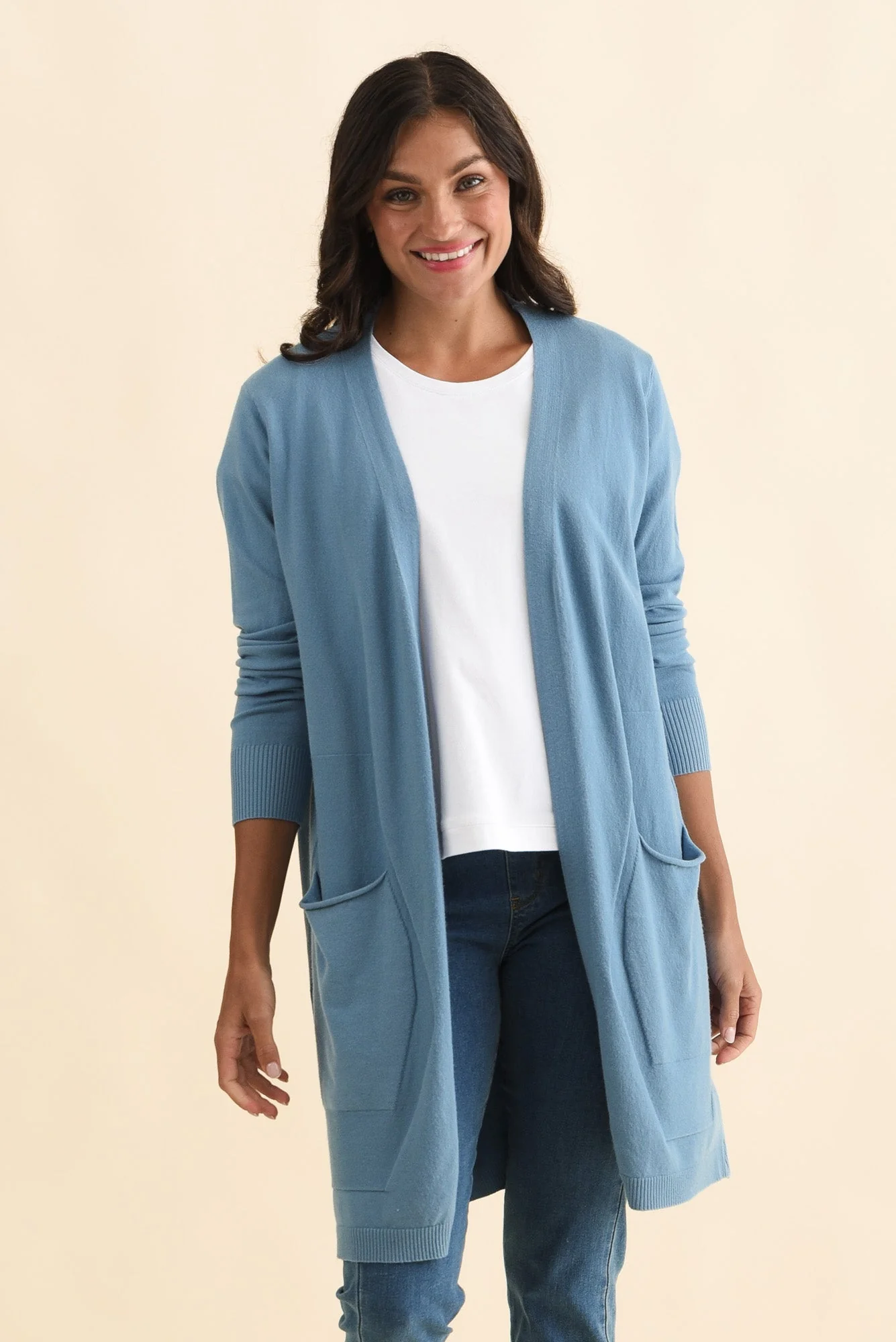 Mary Steel Pocket Cardigan - Image 2