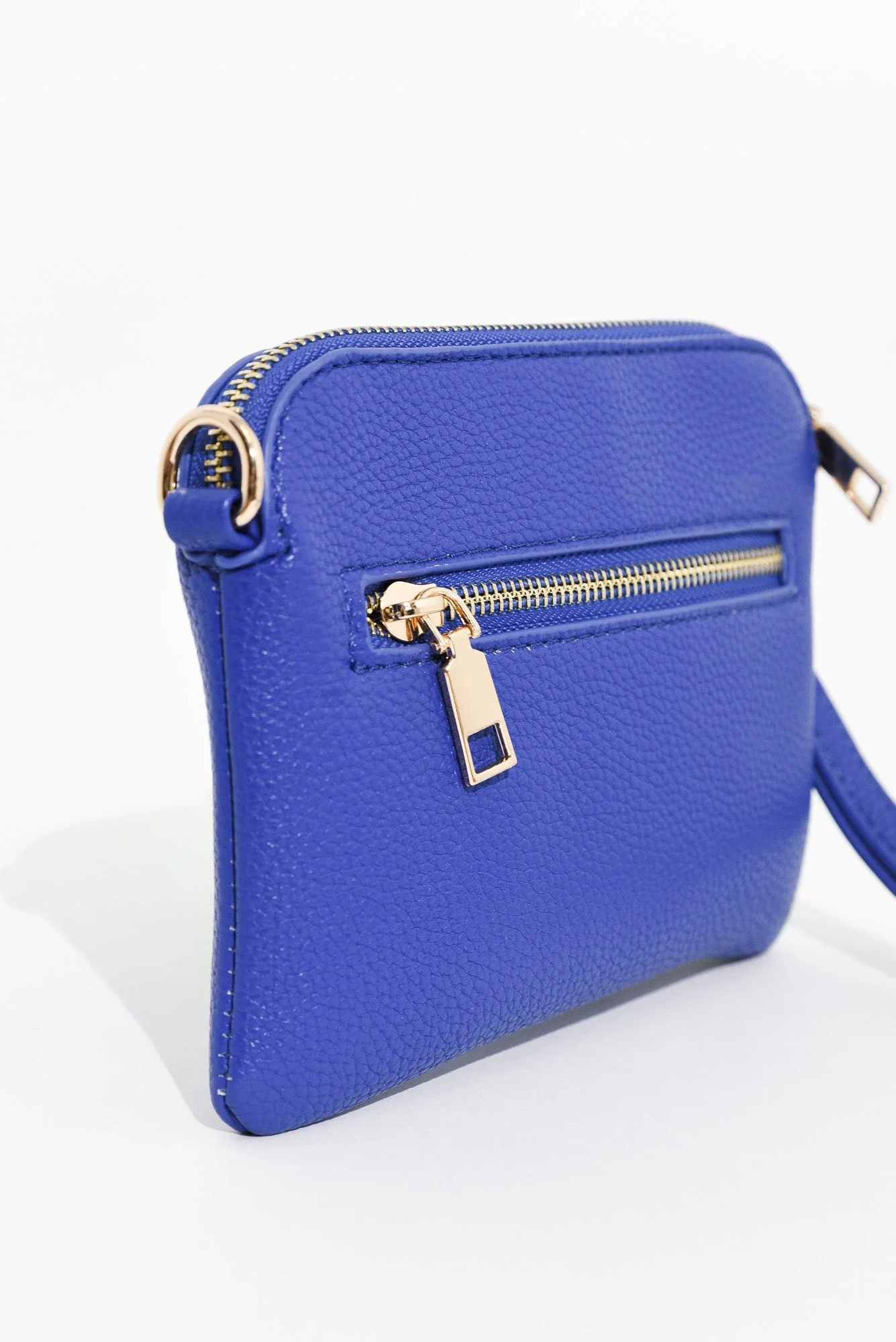 Sally Blue Mini Crossbody Bag - Image 3