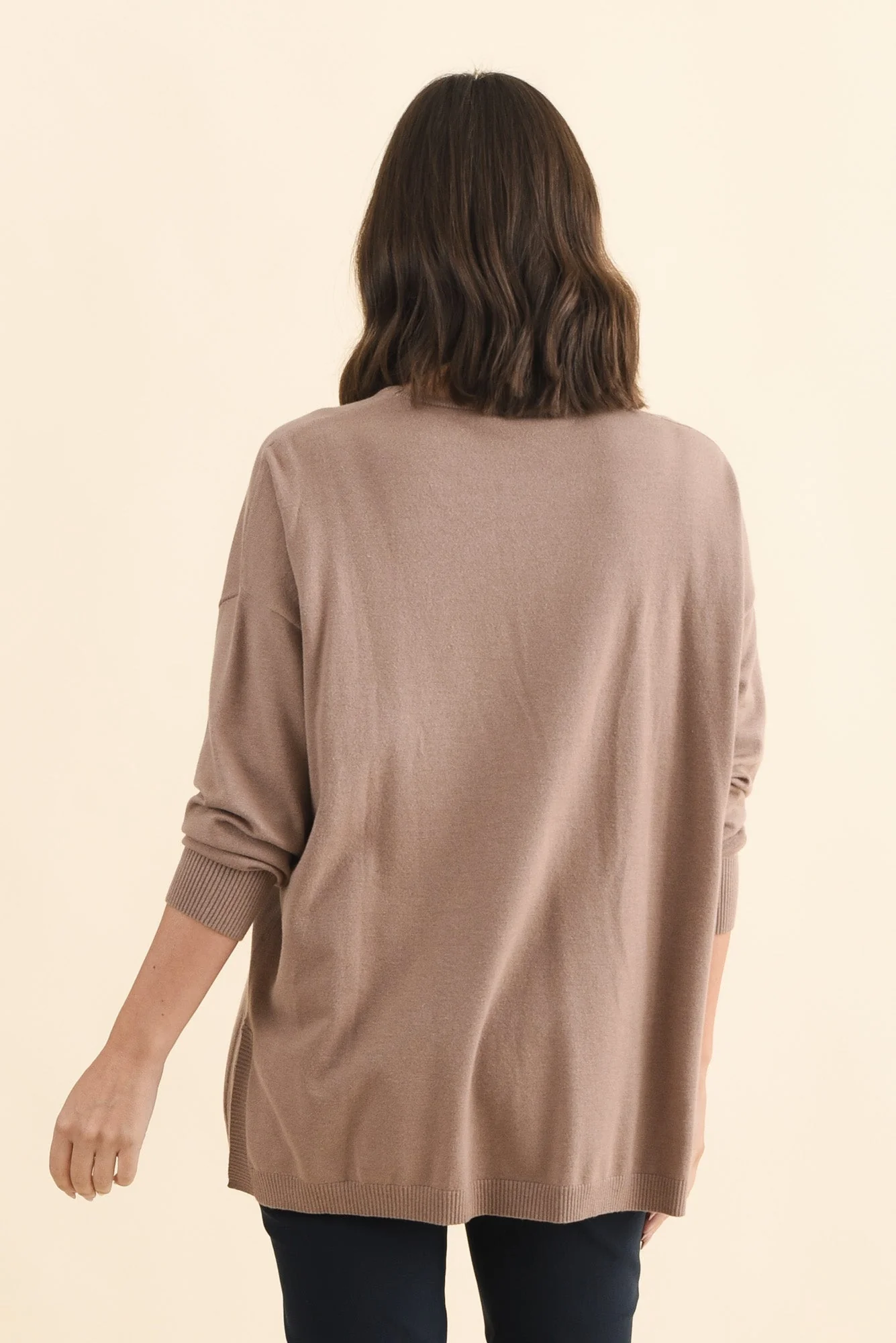 Tanner Mocha Knit Sweater - Image 5